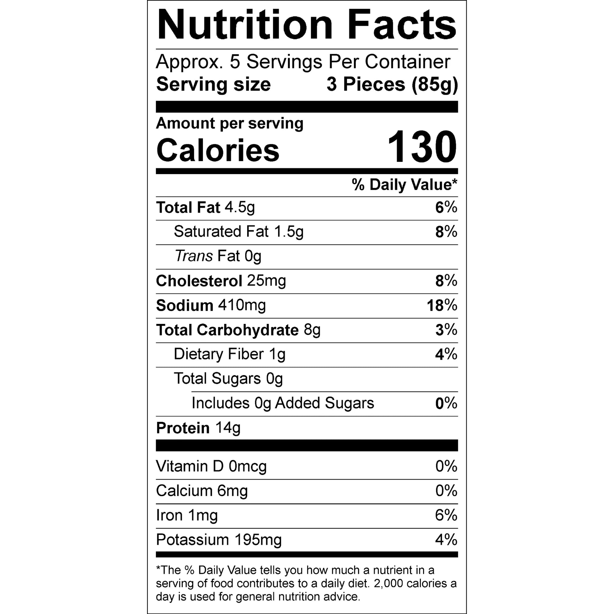 Gator Nuggets by Country Boy Gator - 1lb Package (25-30 Nuggets)